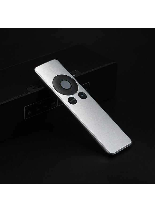 Generic - Remote Controller Replacement for Apple TV Universal Remote Control Compatible with Apple TV 1 2 3 MC377LL/A MD199LL/A MacBook Silver - Image 1