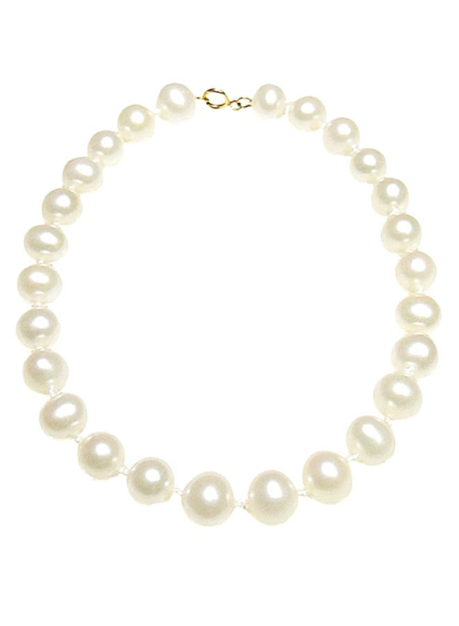 Vera Perla - 18 Karat Gold Genuine Pearl Jewellery Set - Image 1