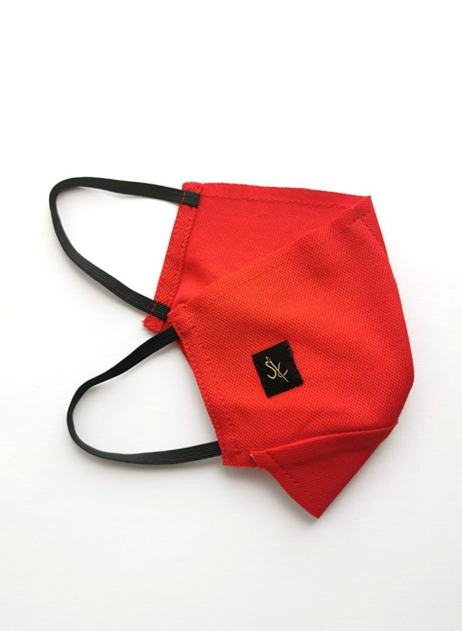 Sana'a Kayum Reusable Face Mask Warm Red Small - Image 2