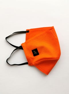 Sana'a Kayum Reusable Face Mask Vibrant Orange Small  - Image 2