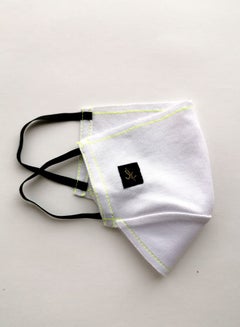 Sana'a Kayum Reusable Face Mask White Small  - Image 2