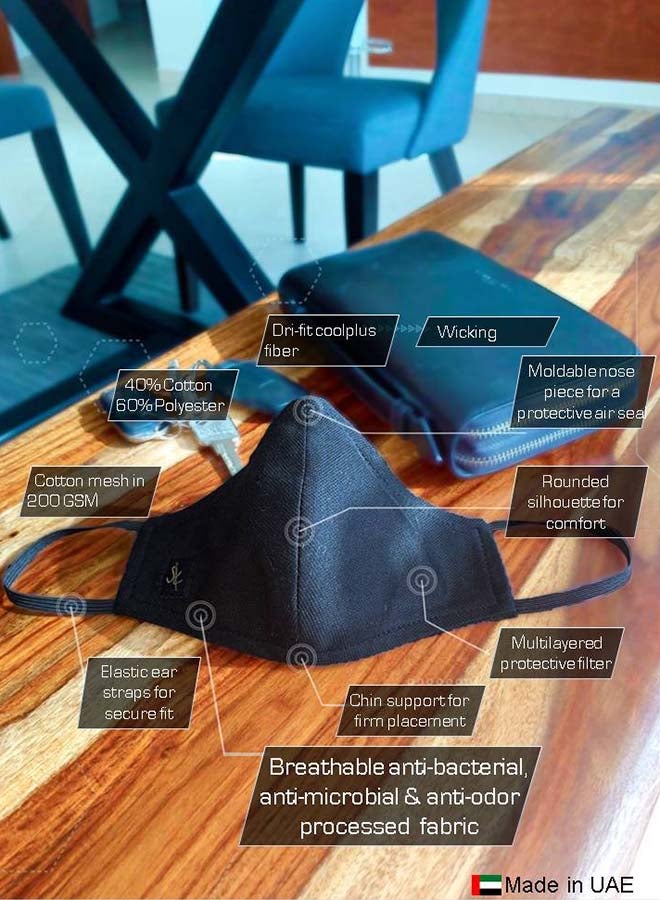 Sana'a Kayum Reusable Face Mask Pink Bubble Gum Medium - Image 4