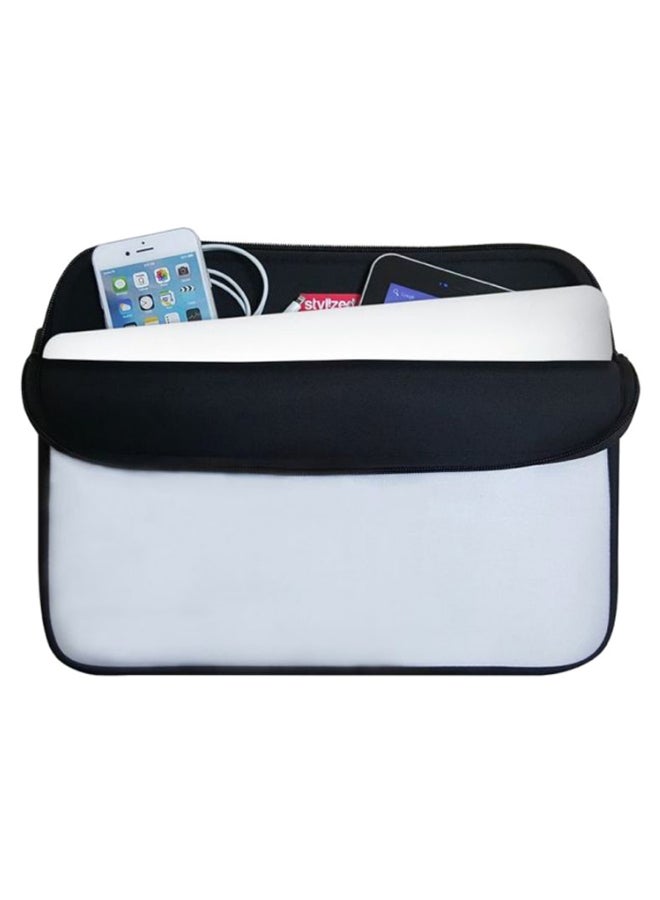 Stylizedd Premium Brave Wild And Free Carrying Case For 15 Inch Laptop Black/White  - Image 4