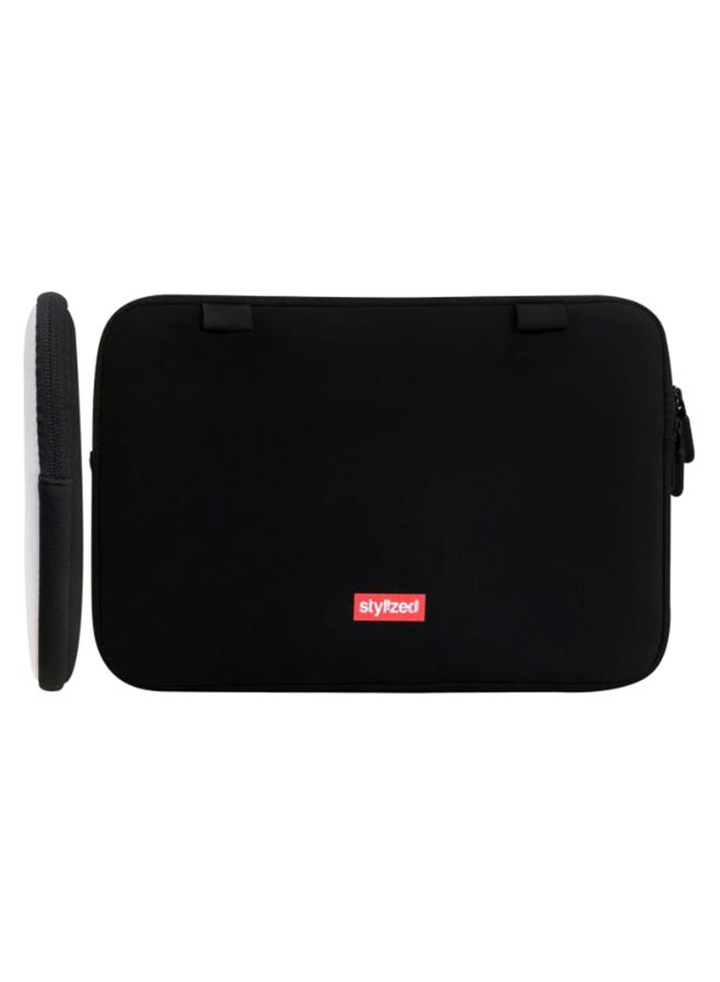 Stylizedd Premium Brave Wild And Free Carrying Case For 15 Inch Laptop Black/White  - Image 2