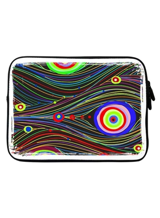 Stylizedd Premium Peacock Eyes Carrying Case For 15 Inch Laptop Multicolour - Image 1