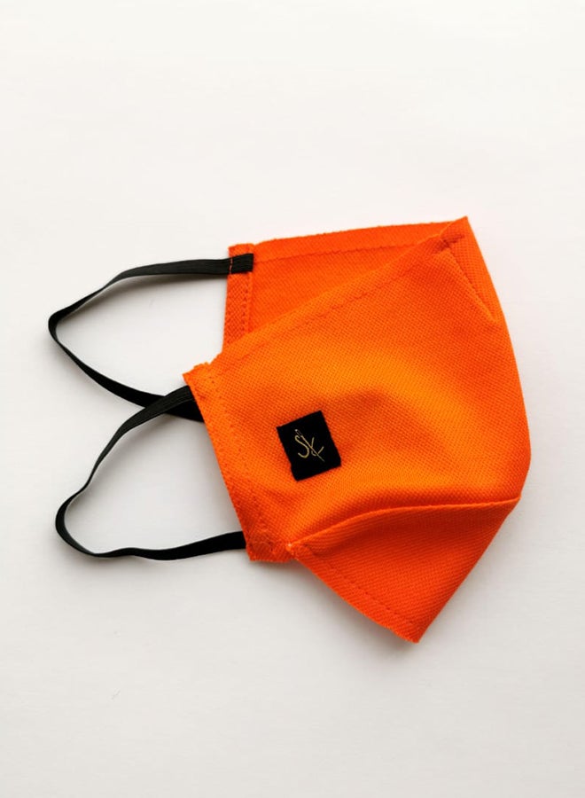 Reusable Face Mask Vibrant Orange Large - v1601020179/N40713781A_2