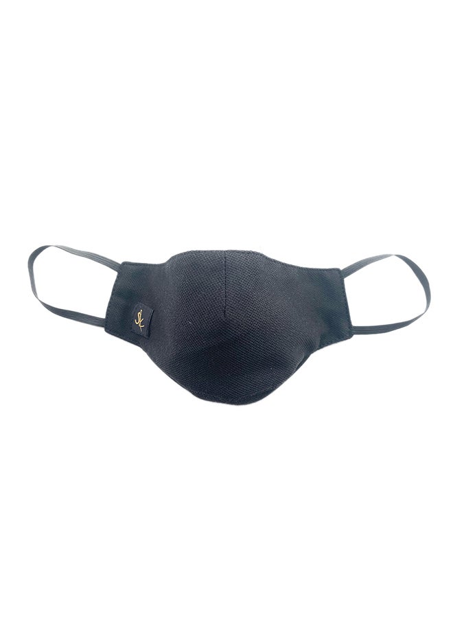 Sana'a Kayum - Reusable Face Mask Black Small - Image 1