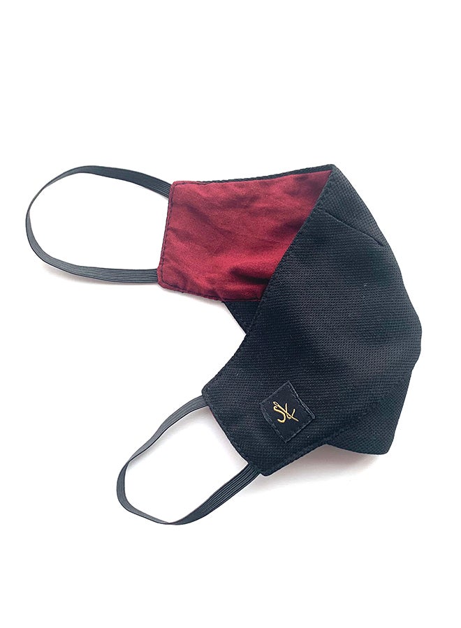 Sana'a Kayum - Reusable Face Mask Black Small - Image 1
