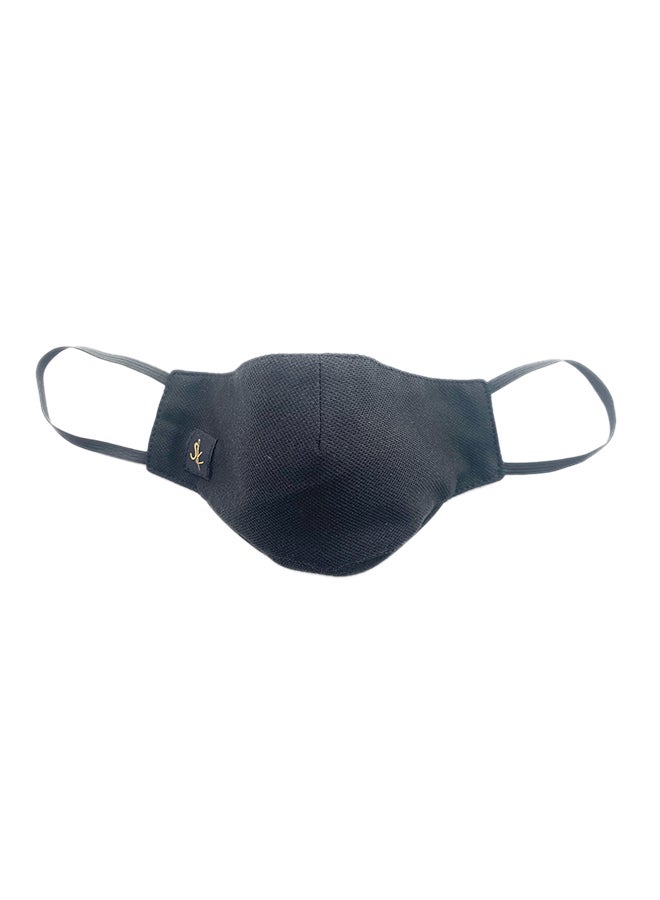 Sana'a Kayum Reusable Face Mask Black Large  - Image 1