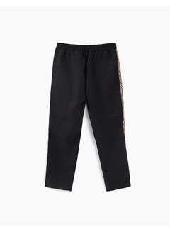 IKKS Side Stripe Trousers Black  - Image 2