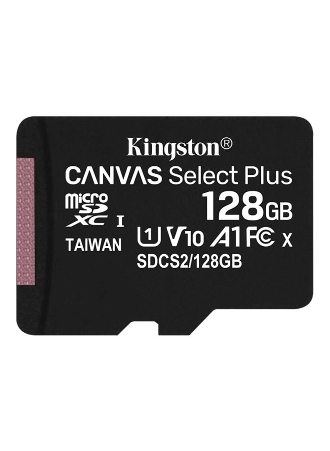 Kingston - Canvas Select Plus MicroSD UHS-1 Memory Card 128 GB - Image 1