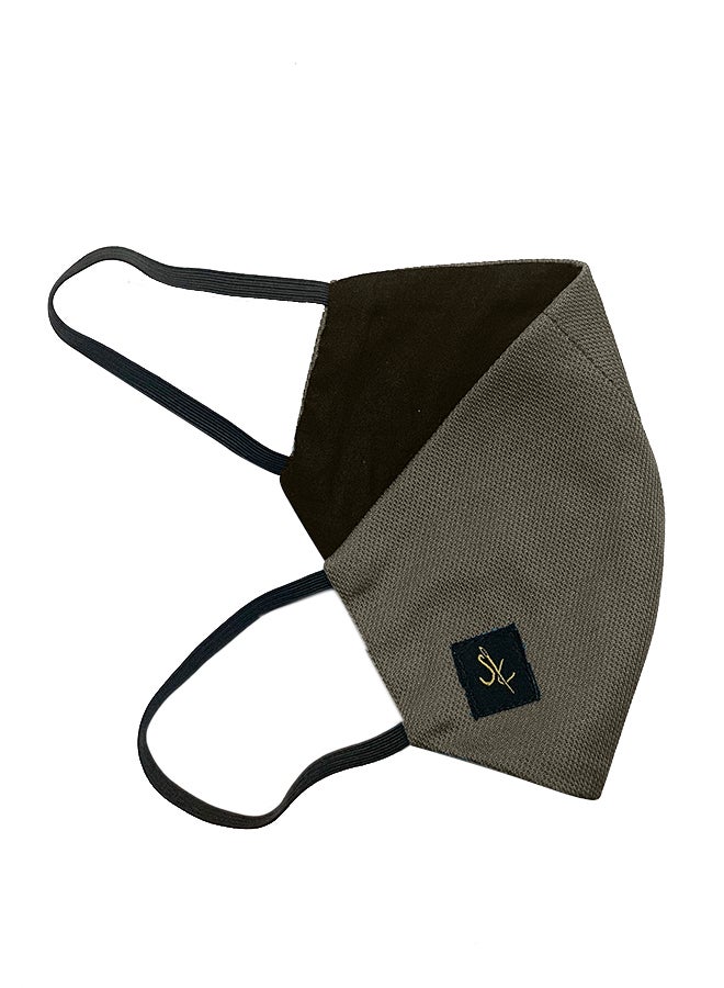 Sana'a Kayum Reusable Face Mask Titanium Grey Small  - Image 2