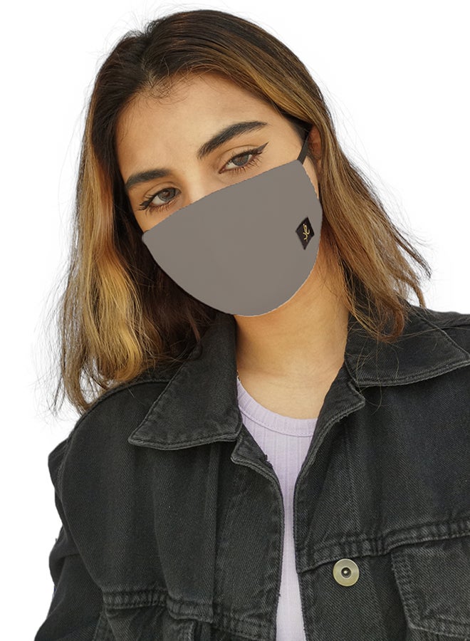Sana'a Kayum Reusable Face Mask Titanium Grey Small  - Image 3