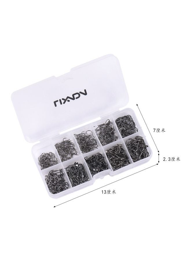 LIXADA - 600-Piece Fish Jig Hooks With Tackle Box - Image 1