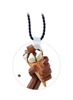 Ice-Cream Printed Pendent Necklace