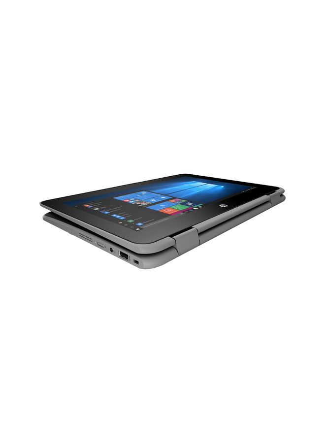 لابتوب بروبوك11 G4 X360 مقاس 11.6 بوصة ومُعالج كور m3 ومحرك أقراص SSD سعة 128 جيجابايت وذاكرة رام سعة 8 جيجابايت وبطاقة رسومات 615 بدقة فائقة الوضوح أسود