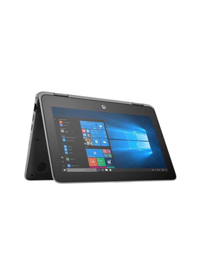 لابتوب بروبوك11 G4 X360 مقاس 11.6 بوصة ومُعالج كور m3 ومحرك أقراص SSD سعة 128 جيجابايت وذاكرة رام سعة 8 جيجابايت وبطاقة رسومات 615 بدقة فائقة الوضوح أسود