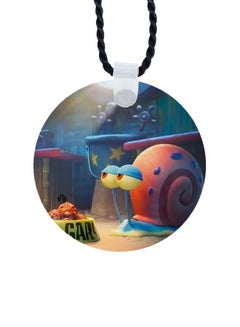 Snail Printed Pendent Necklace