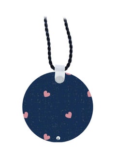 Heart Printed Pendent Necklace