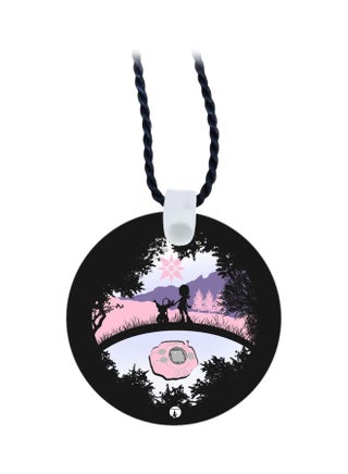 Cartoon Printed Pendent Necklace - v1601043270/N40336801A_1