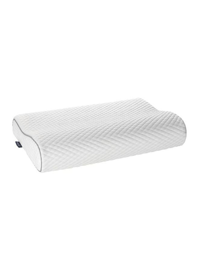 JYSK - Wellpur Feda Pillow Foam White 40x60x11/9centimeter - Image 1
