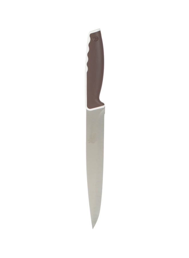 Elianware Stainless Steel Meat Knife Brown/White 6.35x38.1centimeter  - Image 2