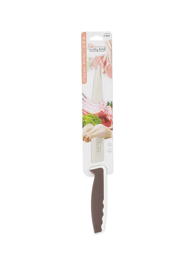 Elianware Stainless Steel Meat Knife Brown/White 6.35x38.1centimeter  - Image 3