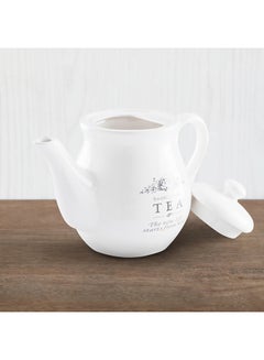 Dolomite Sweet Home Tea Pot White 14x21.2x14.8cm - v1601054230/N20097847A_6