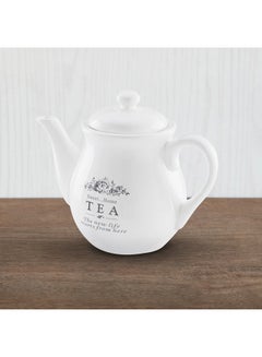 Dolomite Sweet Home Tea Pot White 14x21.2x14.8cm - v1601054230/N20097847A_7