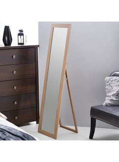 Home Box Aroma Full Length Standing Mirror Brown/Clear 150x40cm  - Image 4