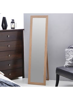 Home Box Aroma Full Length Standing Mirror Brown/Clear 150x40cm  - Image 3