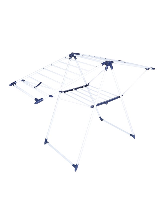 هوم بوكس مجفف ملابس من كولين - 156x62x99 سم أبيض/أزرق 156x99x62سم - Image 2