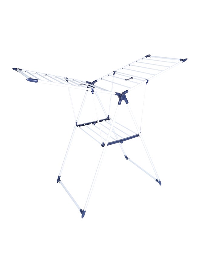 هوم بوكس مجفف ملابس من كولين - 156x62x99 سم أبيض/أزرق 156x99x62سم - Image 3