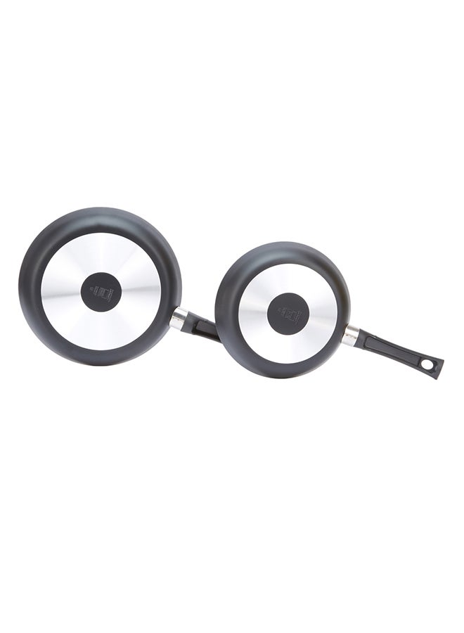 Home Box - 2-Piece Smart Chef Fry Pan Set Black Standard - Image 1