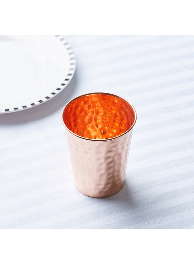 هوم بوكس كوب نحاسي بلمسة نهائية مطروقة بني - Image 3