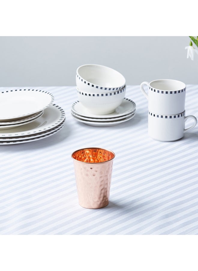 هوم بوكس كوب نحاسي بلمسة نهائية مطروقة بني - Image 5