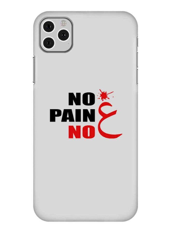 Stylizedd Protective Case Cover For Apple iPhone 11 Pro Max No Pain No Gain  - Image 1