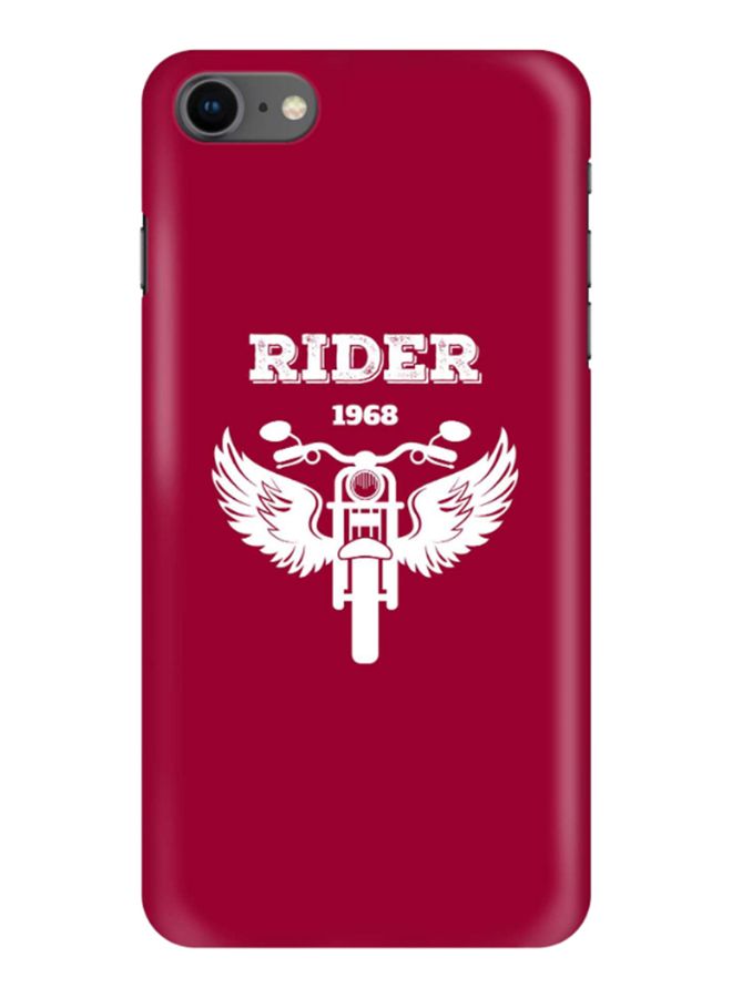 Stylizedd Protective Case Cover For Apple iPhone 7 Rider 1968 - Image 1