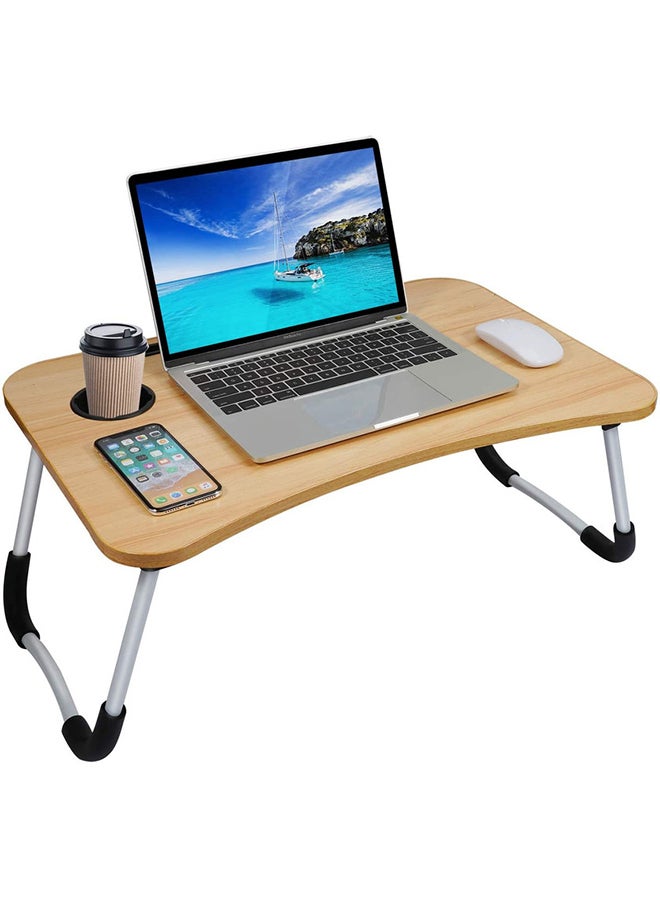 Wooden Portable Table Brown - Image 4