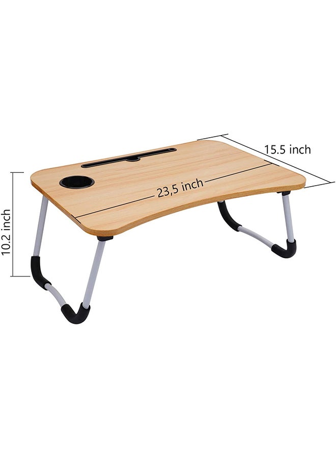 Wooden Portable Table Brown - Image 3