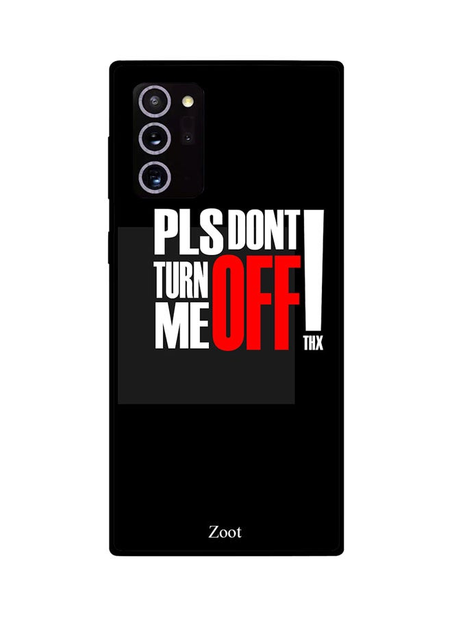 Zoot Protective Case Cover For Samsung Galaxy Note 20 Ultra Black/White