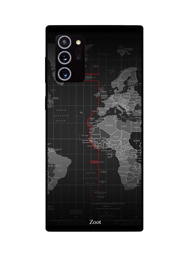 زوت غطاء حماية واق لهاتف سامسونج جالكسي نوت 20 ألترا أسود/ رمادي