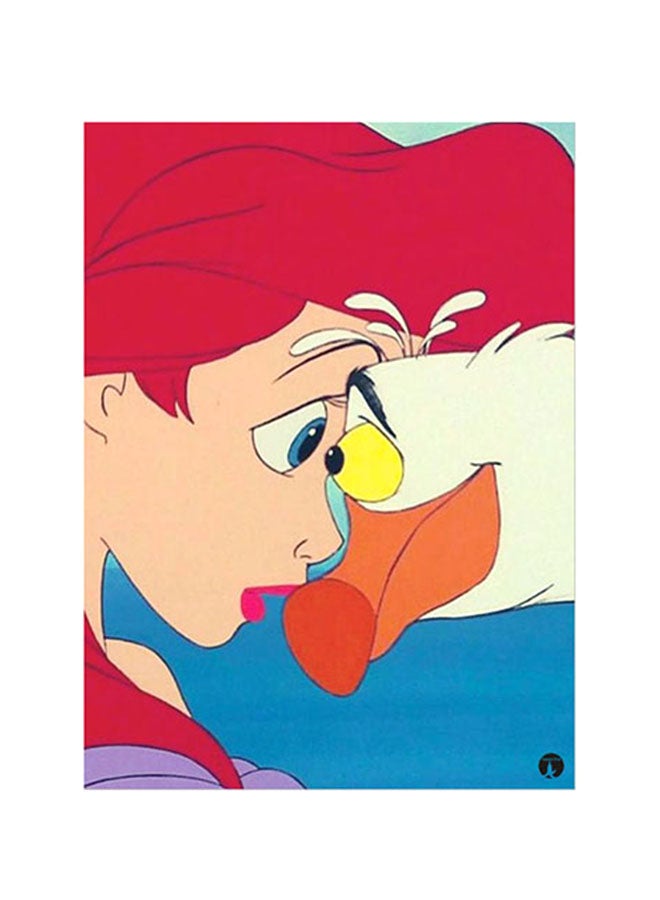 بي بي ملصق جداري مطبوع متعدد الألوان 20سم