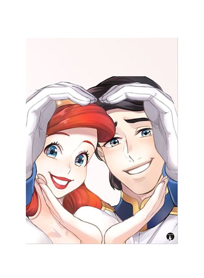 ملصق جداري مطبوع متعدد الألوان 20سم