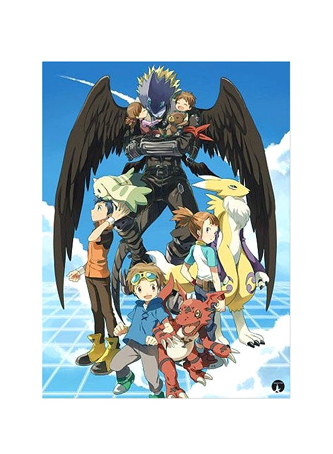 ملصق جداري مطبوع متعدد الألوان 20سم