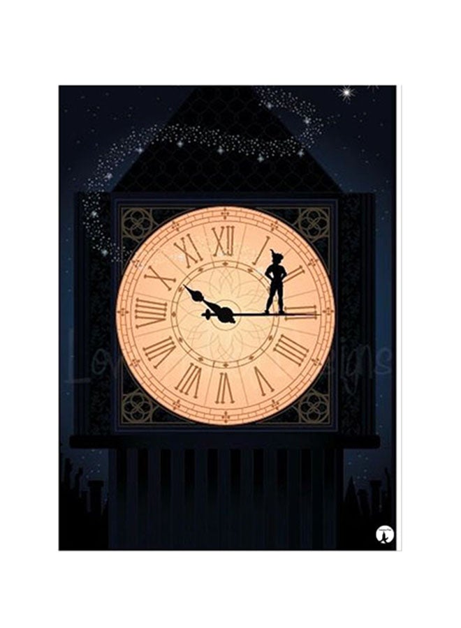 ملصق جداري مطبوع متعدد الألوان 20سم