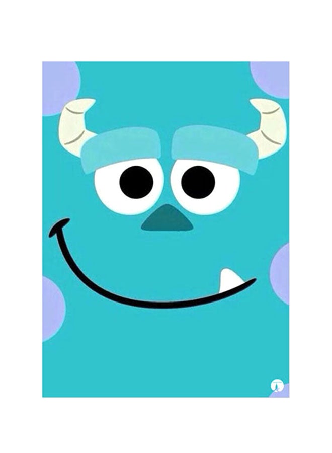 ملصق جداري مطبوع متعدد الألوان 20سم