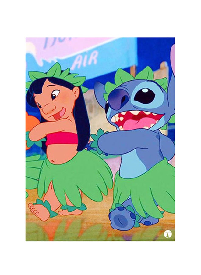 ملصق جداري مطبوع متعدد الألوان 20سم