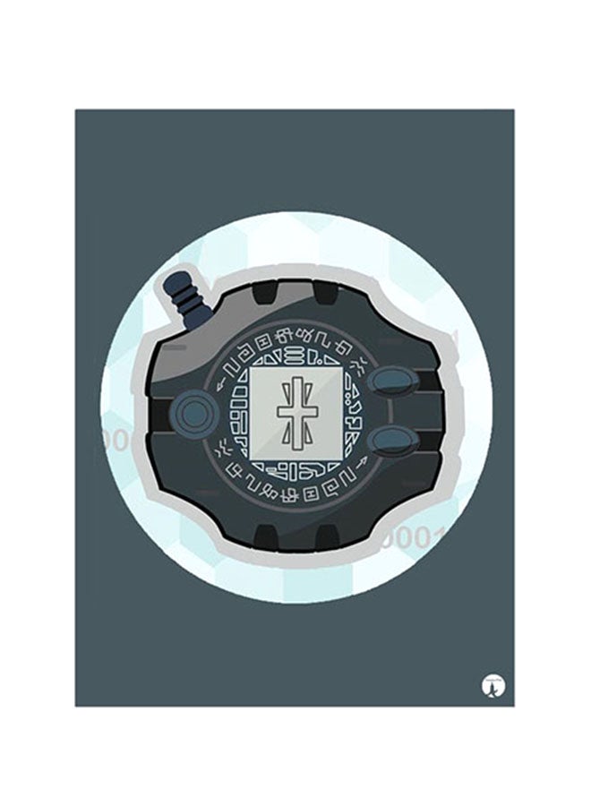 بي بي ملصق جداري مطبوع متعدد الألوان 20سم