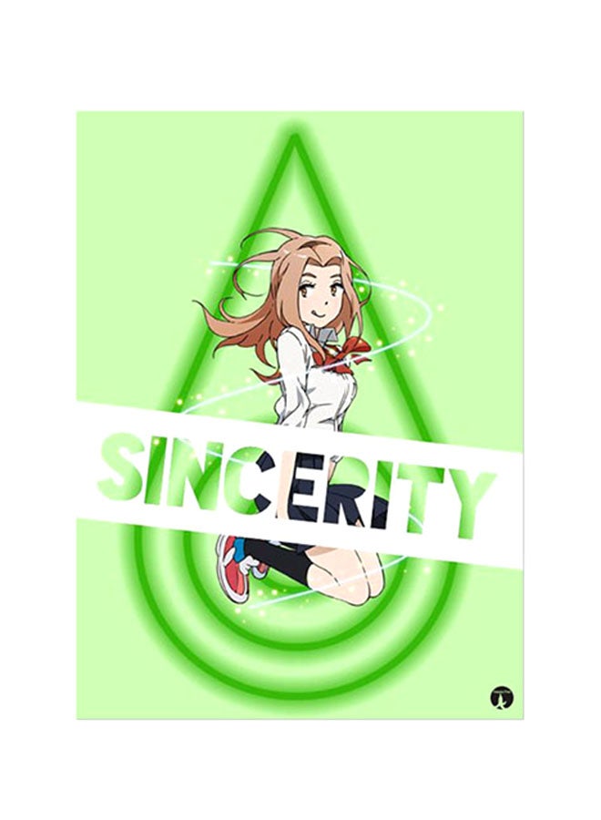 BP Printed Wall Sticker Multicolour 20cm